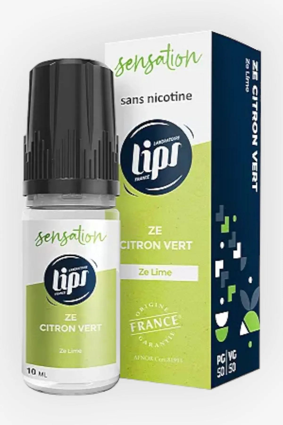 E-liquide Ze Citron Vert 10 mL - Sensation Nature Le French Liquide