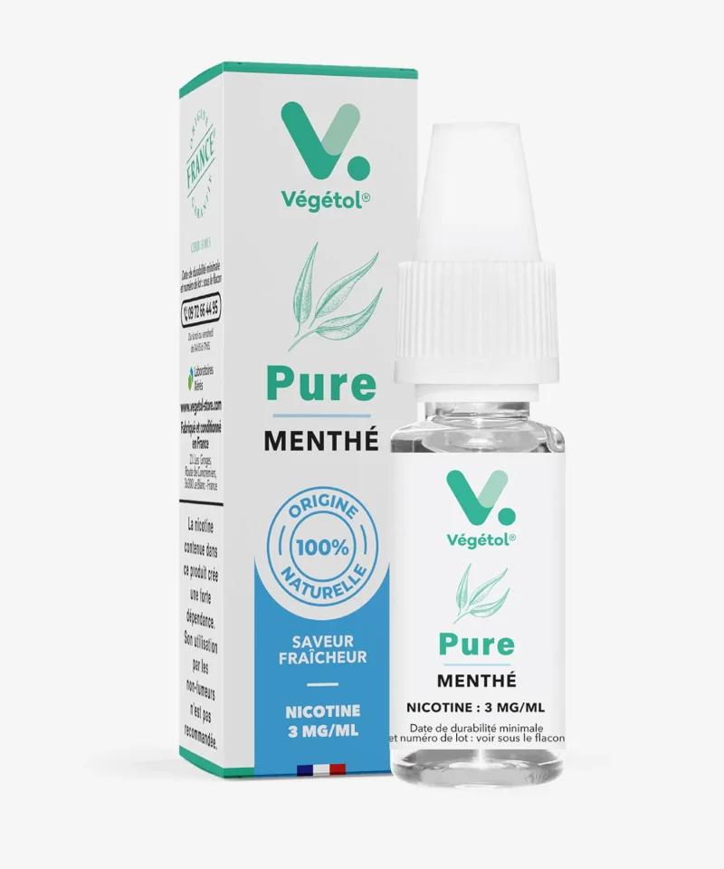 E-liquide Menthé 10 mL - Végétol Pure