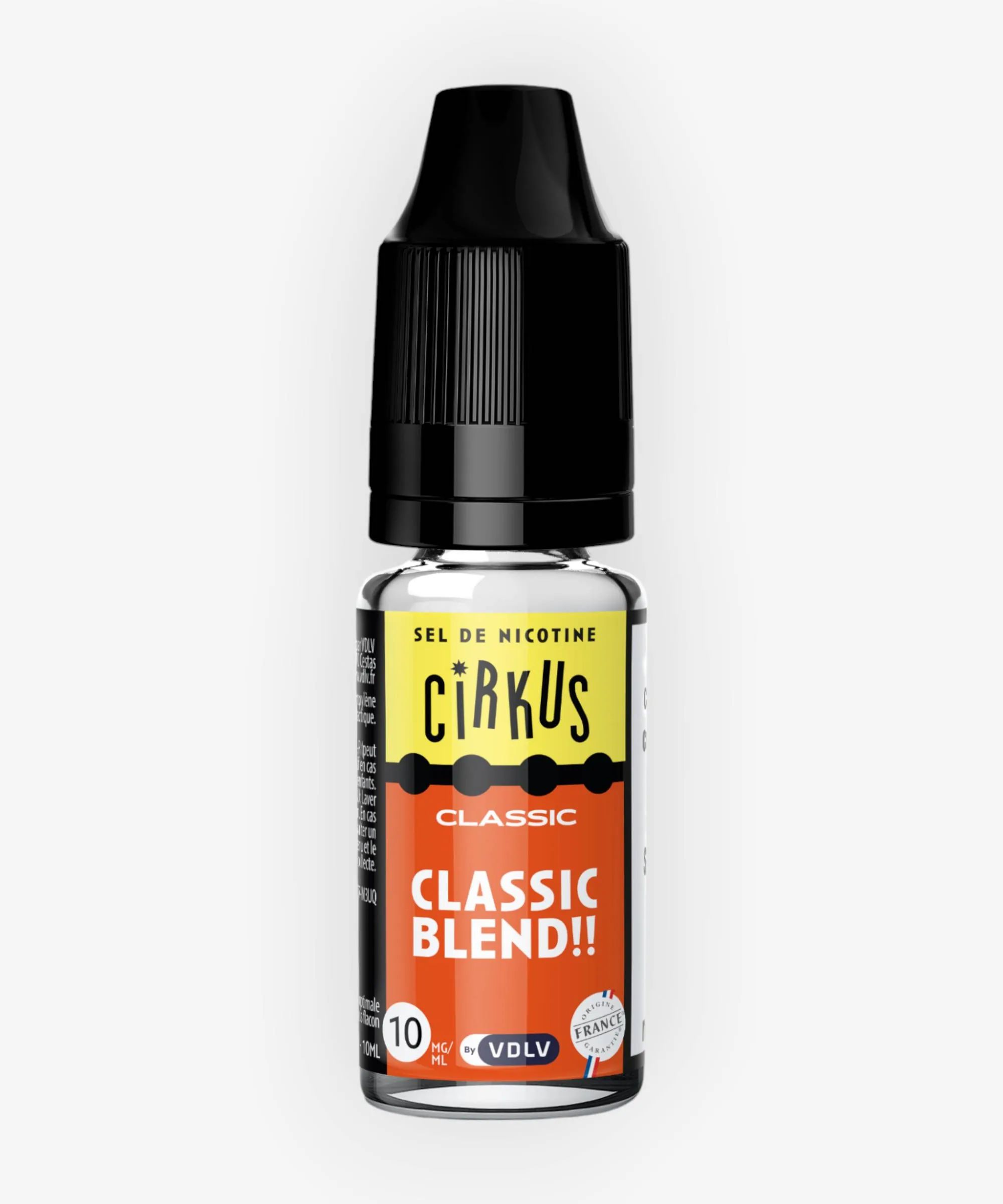 E-liquide Classic Blend Nic Salt 10 mL - Cirkus VDLV — VDLV - Cirkus