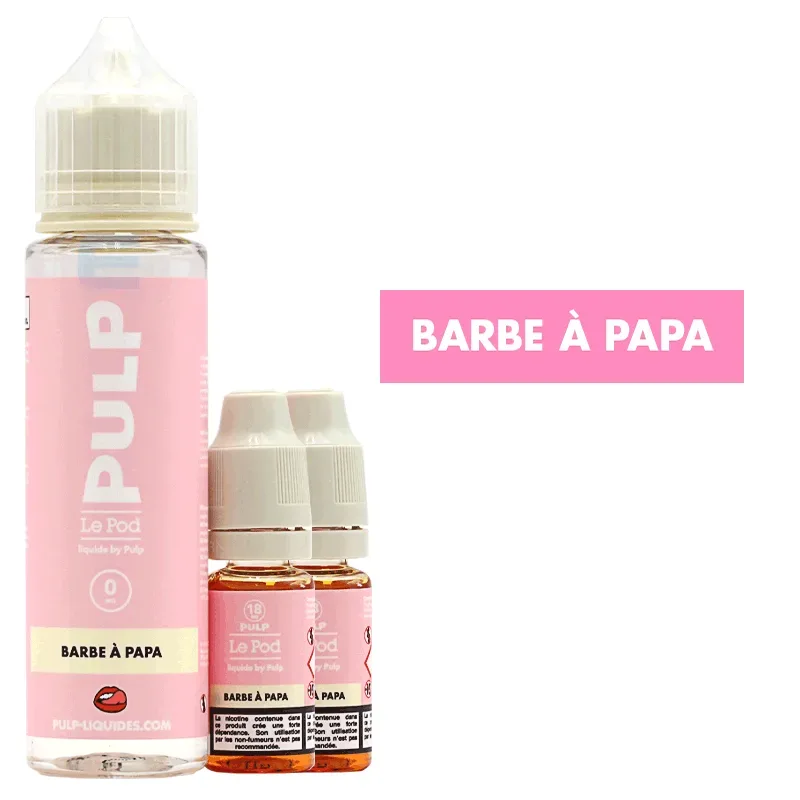 E-liquide Barbe à Papa 60 mL - Pulp Le Pod