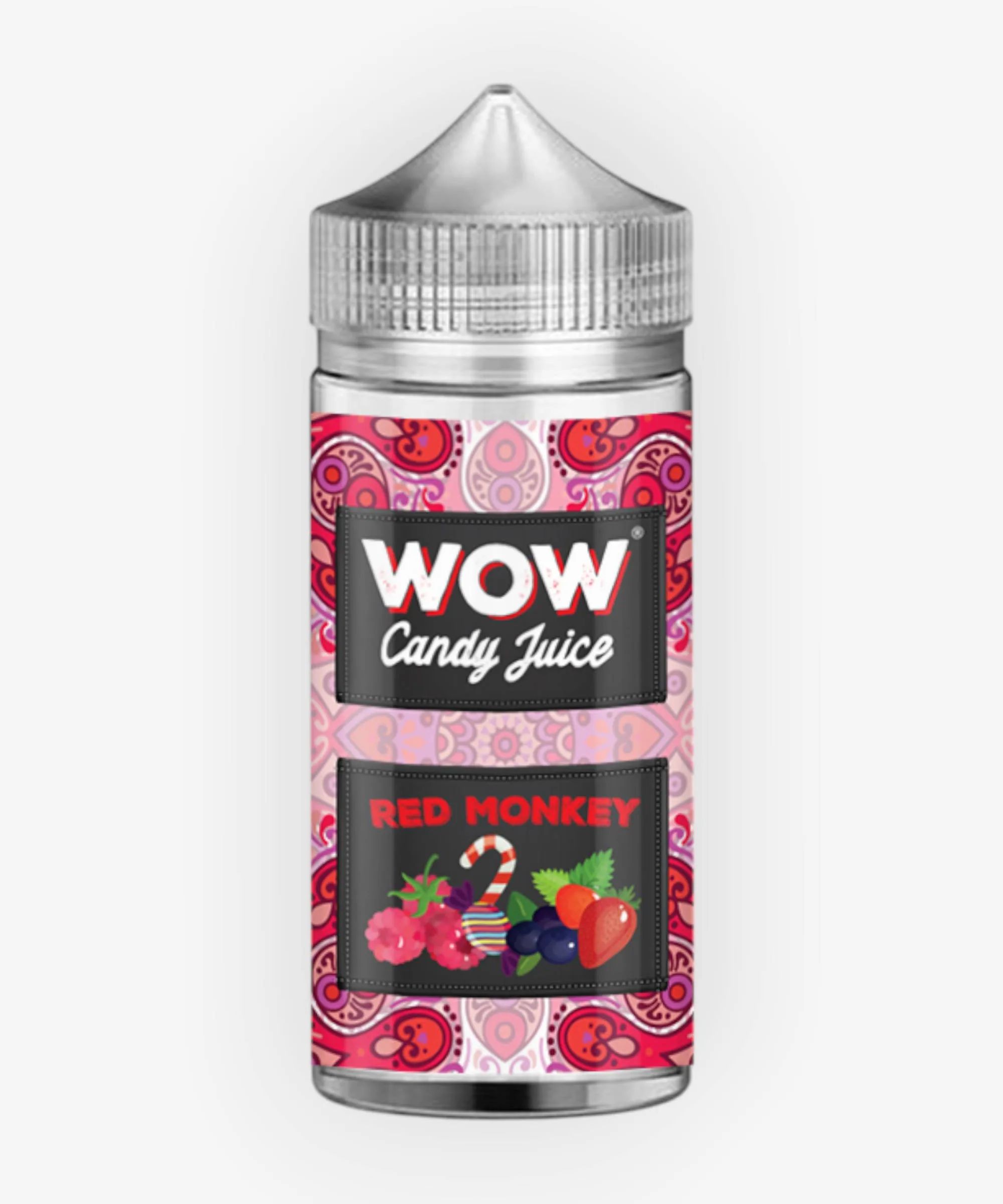 E-liquide Red Monkey 100 mL - WOW Candy Juice Made In Vape