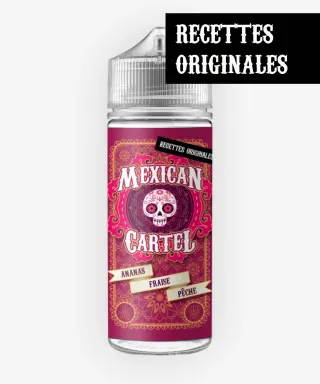 E-liquide Ananas Fraise Pêche 100 mL - Mexican Cartel