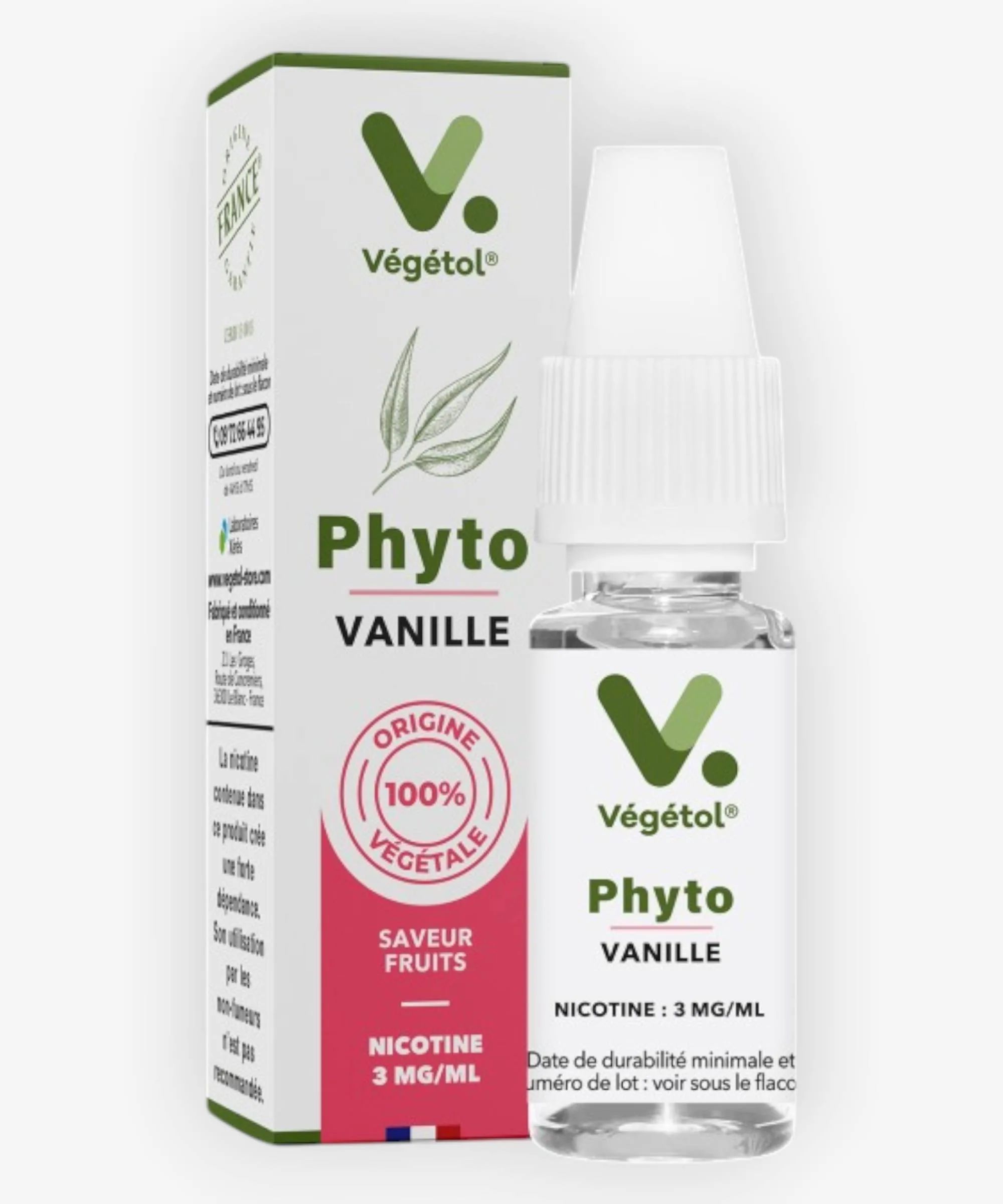 E-liquide Vanilla 10 mL - Végétol Phyto