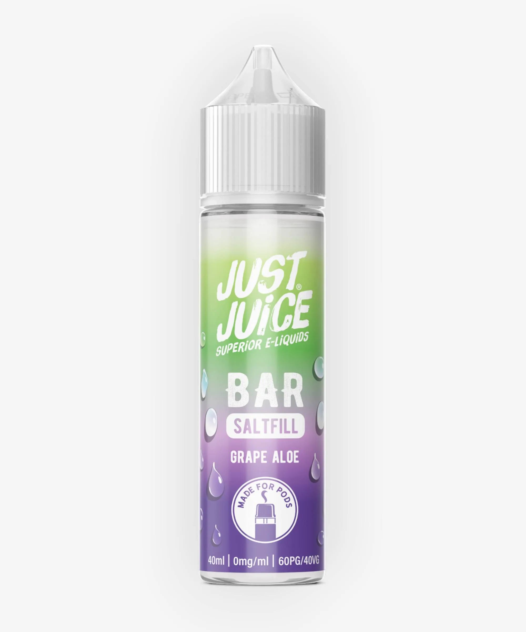 E-liquide Grape Aloe 40 mL - Bar Saltfill (Just Juice)