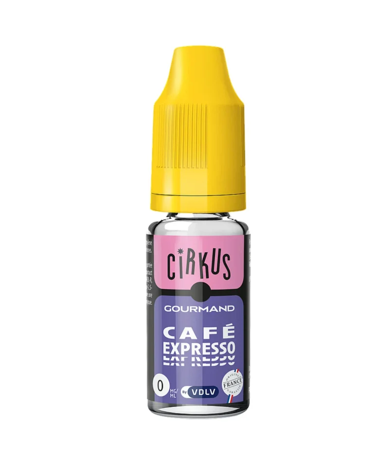 E-liquide Café Expresso 10 mL - Cirkus VDLV
