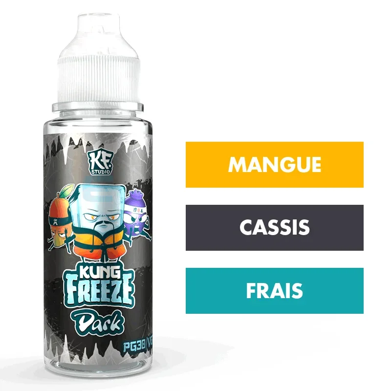 E-liquide Dark 100 mL - Kung Freeze