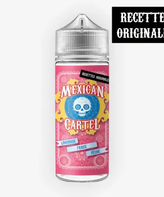 E-liquide Limonade Fraise Pêche 100 mL - Mexican Cartel