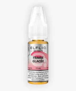 E-liquide Fraise Glacée Nic Salt 10 mL - Elfliq ElfBar — Elfbar - Elfliq