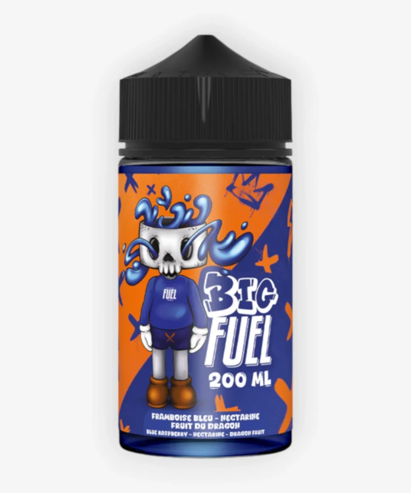 E-liquide Framboise Bleue Nectarine Fruit Du Dragon 200 mL - Big Fuel