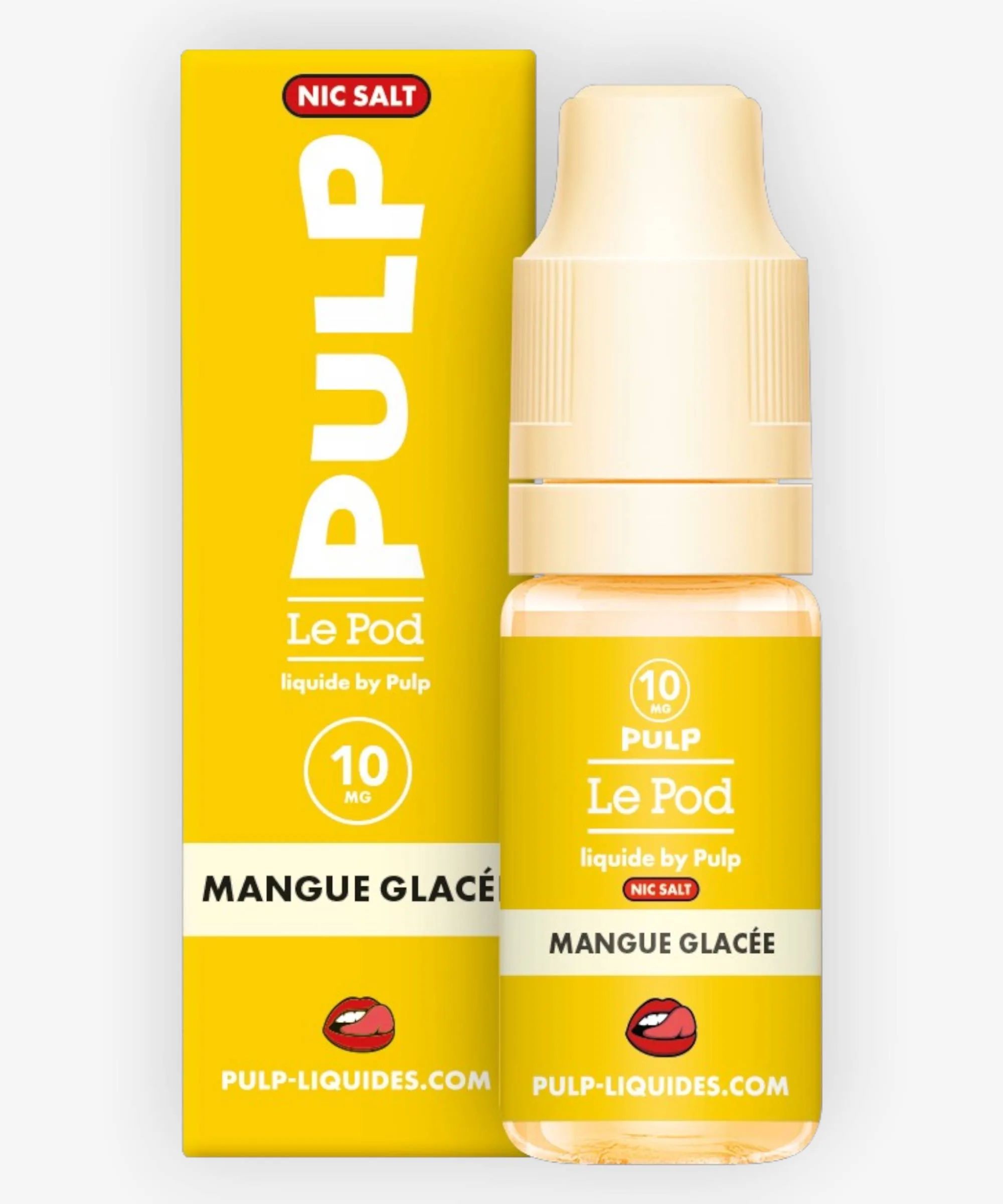 E-liquide Mangue Glacée Nic Salt 10 mL - Pulp Le Pod — Pulp - Le Pod