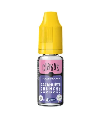 E-liquide Cacahuète Crunchy 10 mL - Cirkus VDLV — VDLV - Cirkus