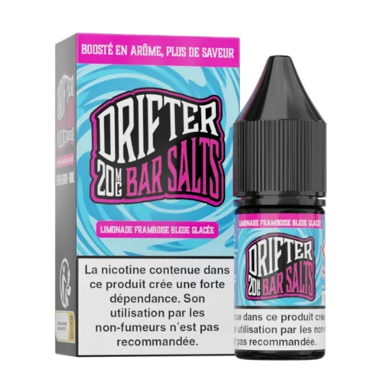 E-liquide Limonade Framboise Bleue Glacée 10 mL - Drifter