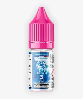 E-liquide Menthe Hollywood 10 mL - Liquidarom