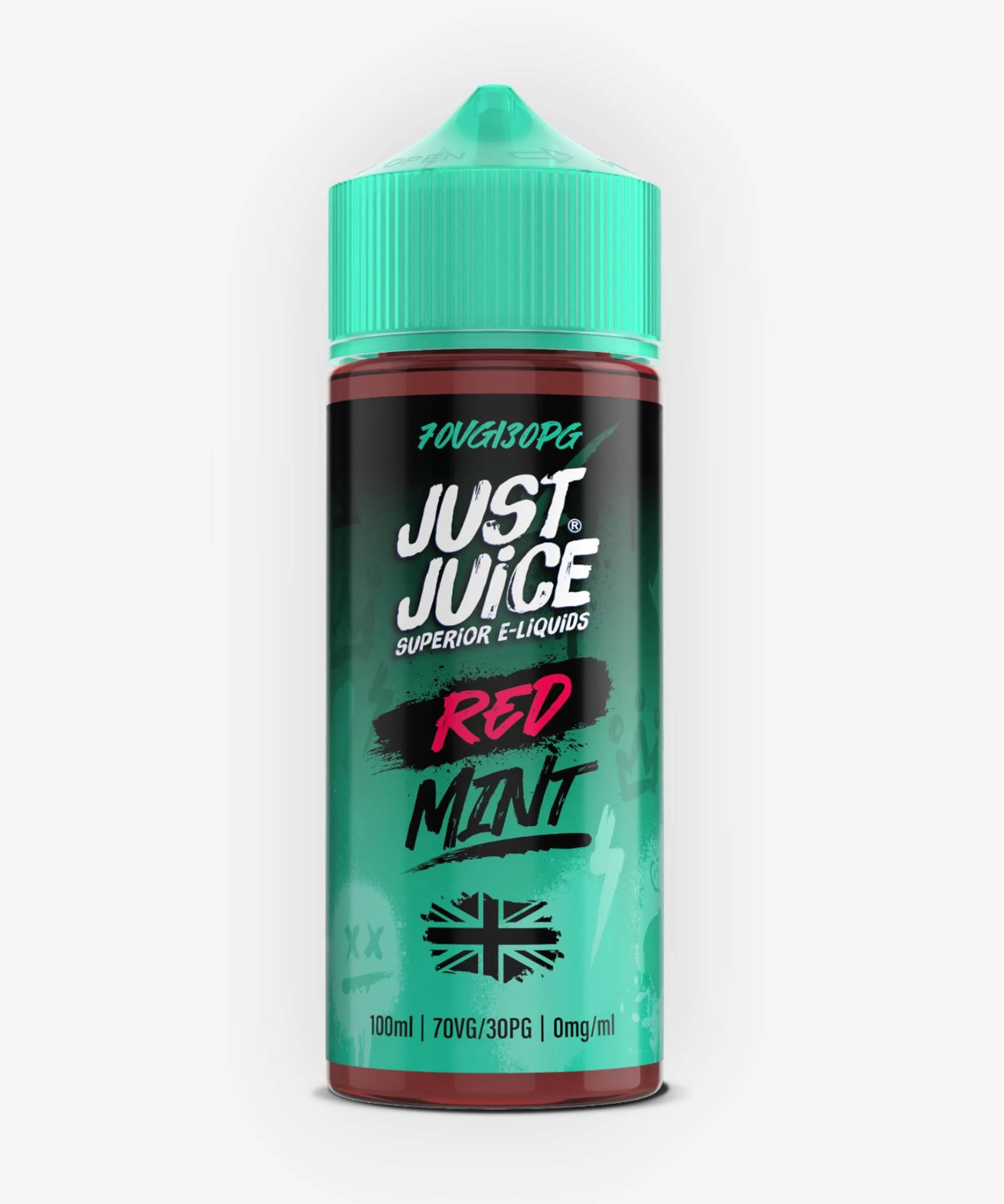 E-liquide Red Mint 100 mL - Mint (Just Juice)