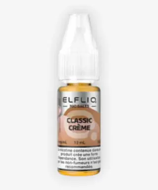 E-liquide Classic Creme Nic Salt 10 mL - Elfliq ElfBar — Elfbar - Elfliq