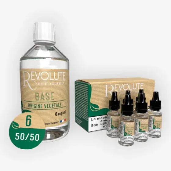 Pack DIY Végétal 50/50 200 mL - Revolute