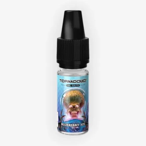 E-liquide Blueberry Ice Nic Salts 10 mL - Tornadoliq Gobar