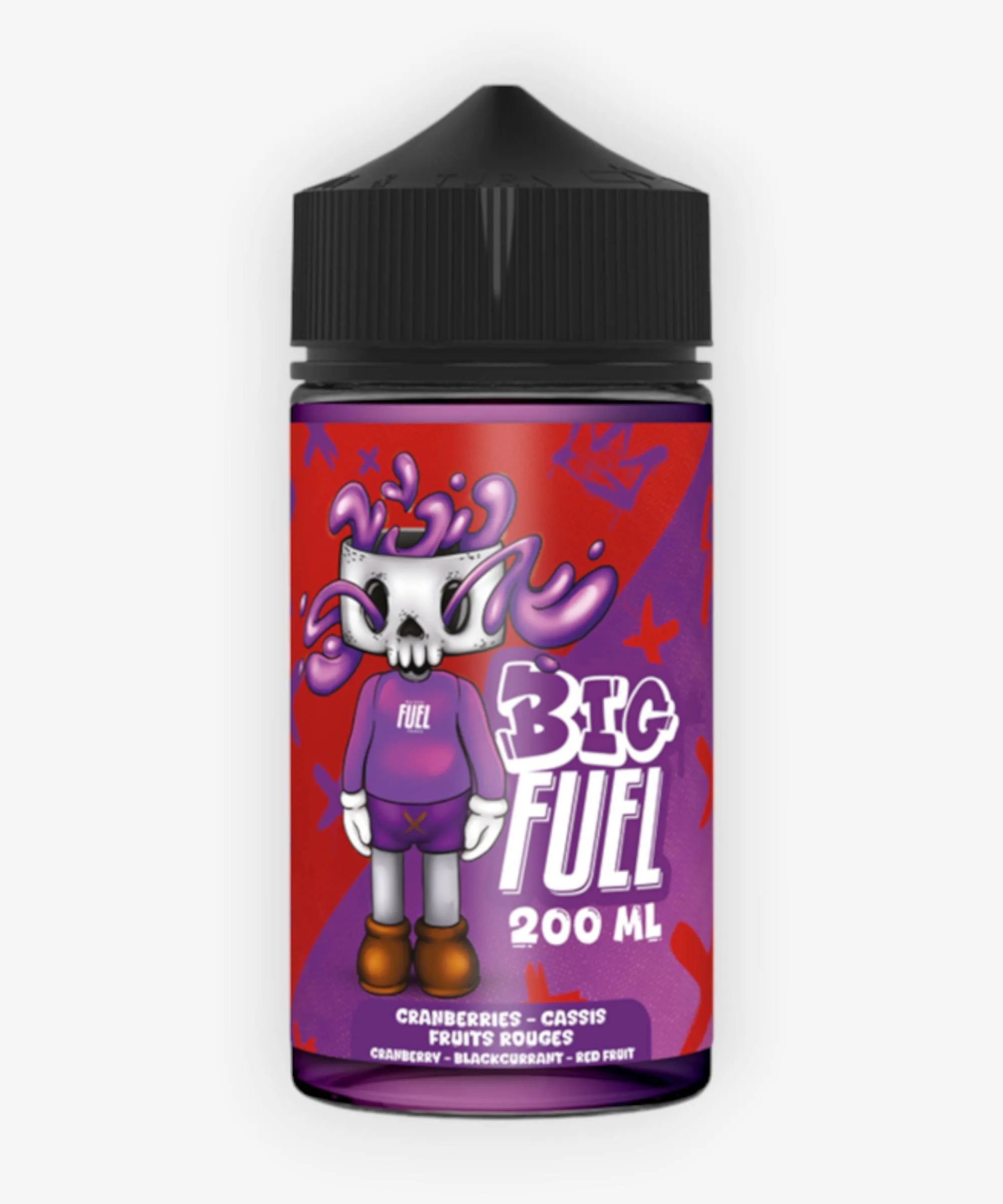 E-liquide Cranberries Cassis Fruits Rouges 200 mL - Big Fuel