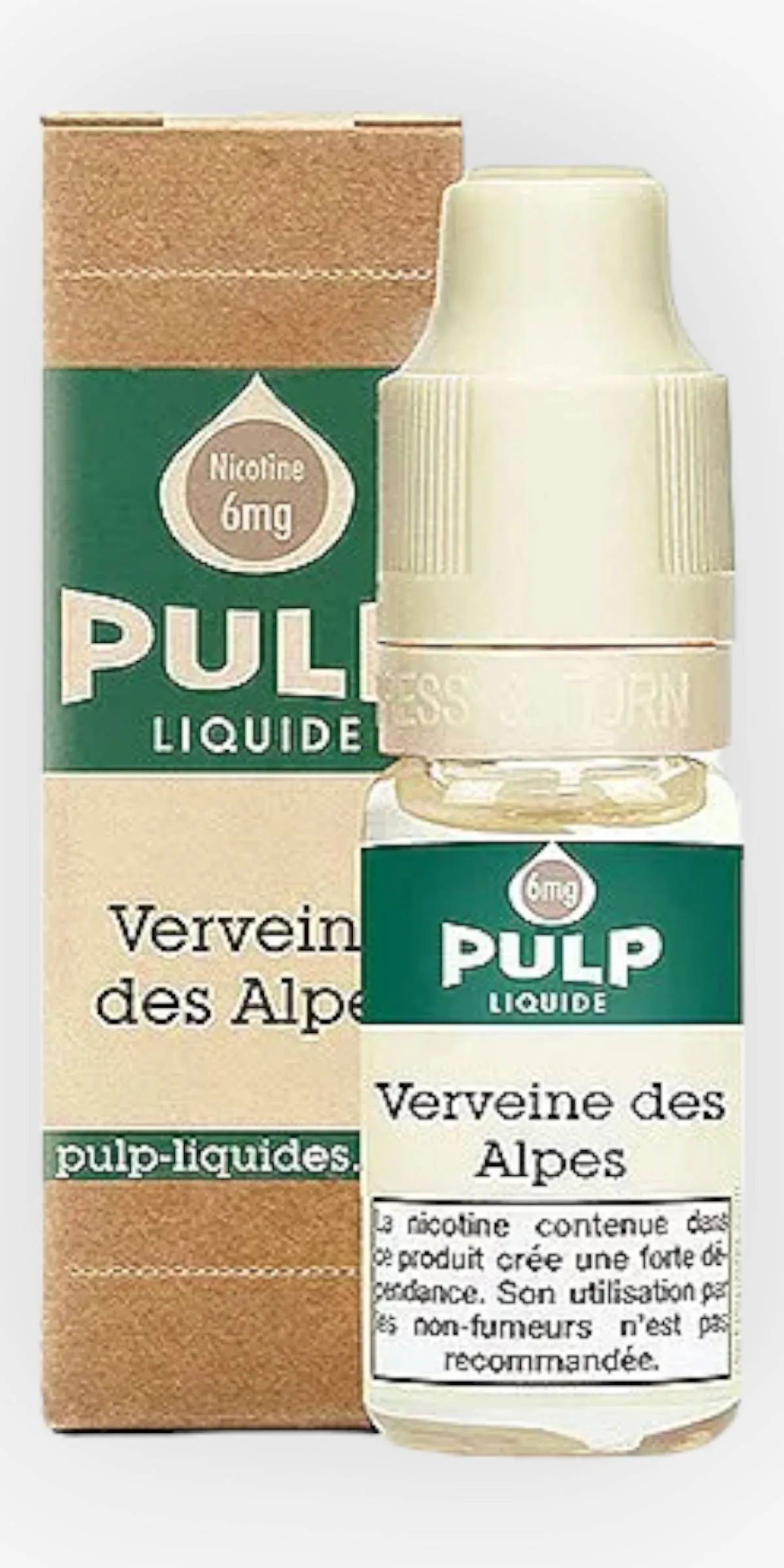 E-liquide Verveine des Alpes 10 mL - Pulp