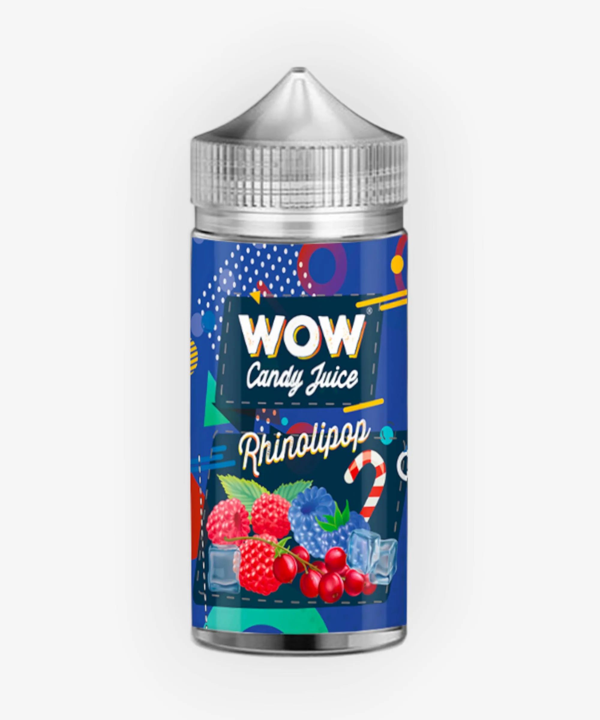 E-liquide Rhinolipop 100 mL - WOW Candy Juice Made in Vape