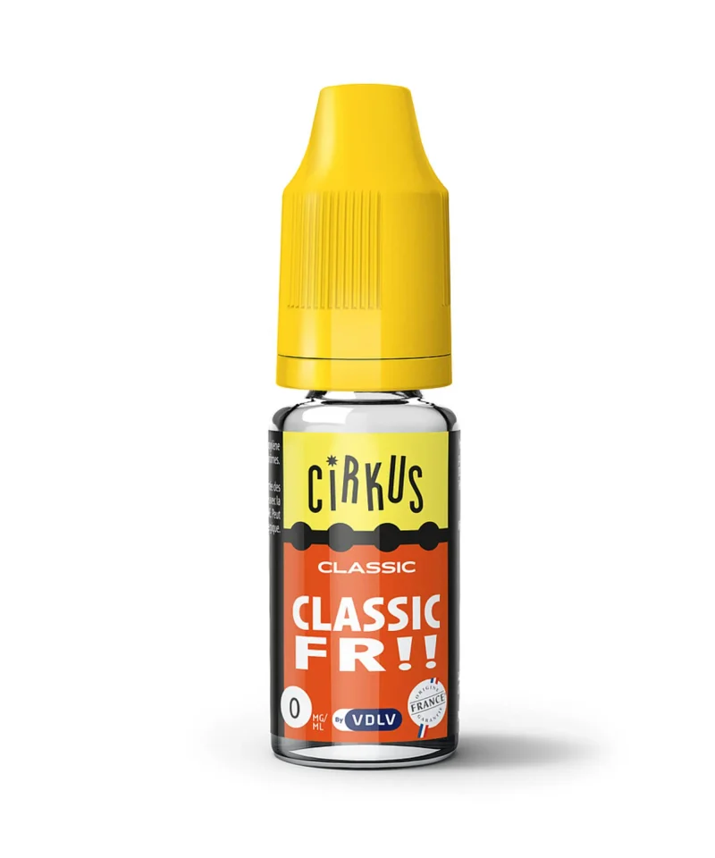 E-liquide Classic FR Nic Salt 10 mL - Cirkus VDLV
