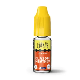 E-liquide Classic Menthe 10 mL - CirKus (VDLV) — VDLV - Cirkus
