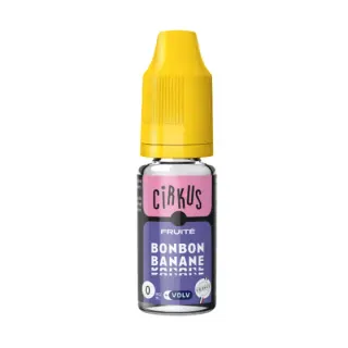 E-liquide Bonbon Banane 10 mL - CirKus (VDLV) — VDLV - Cirkus