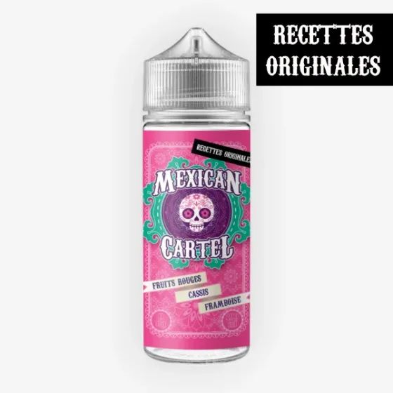 E-liquide Fruits Rouges Cassis Framboise 100 mL - Mexican Cartel