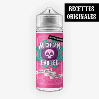 E-liquide Fruits Rouges Cassis Framboise 100 mL - Mexican Cartel