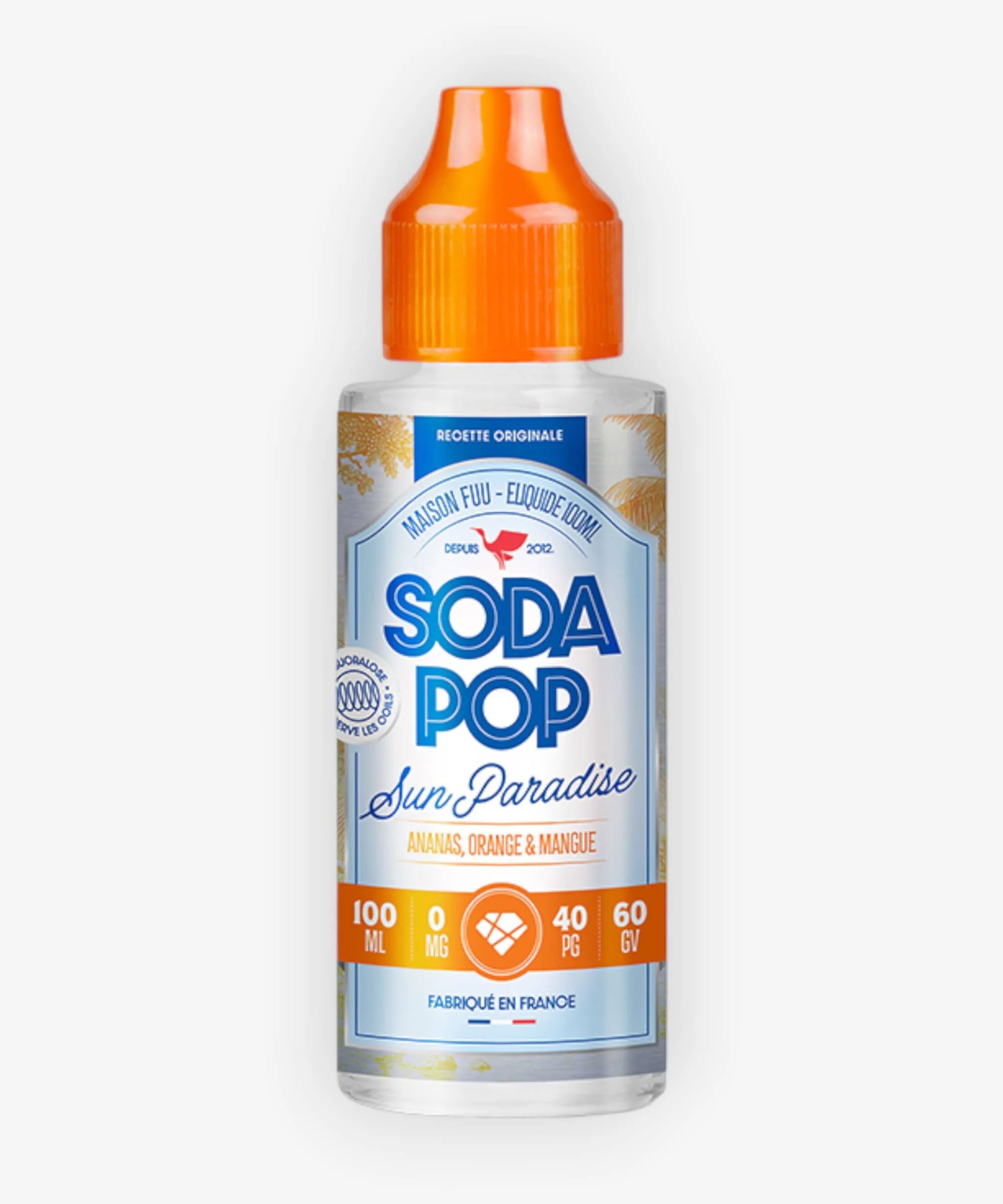 E-liquide Sun Paradise 100 mL - Soda Pop The Fuu
