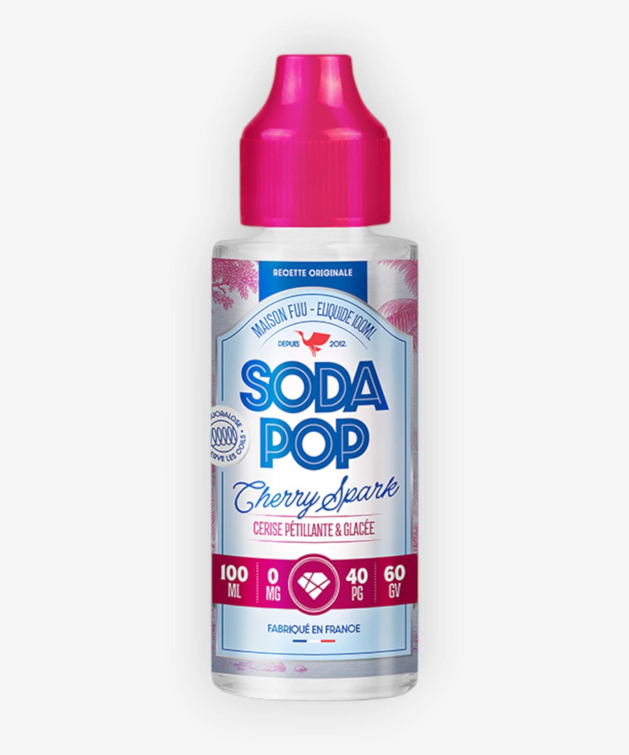 E-liquide Cherry Spark 100 mL - Soda Pop The Fuu