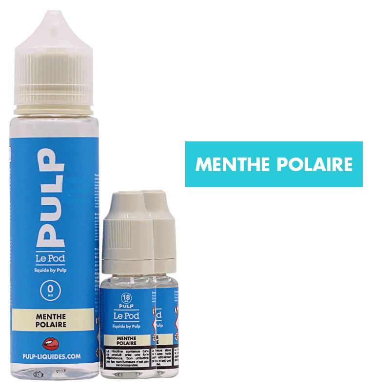 E-liquide Menthe Polaire 60 mL - Pulp Le Pod
