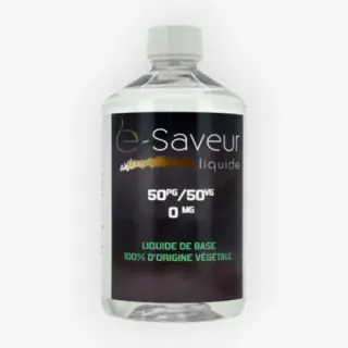 Base 500 mL - E Saveur — E-Saveur