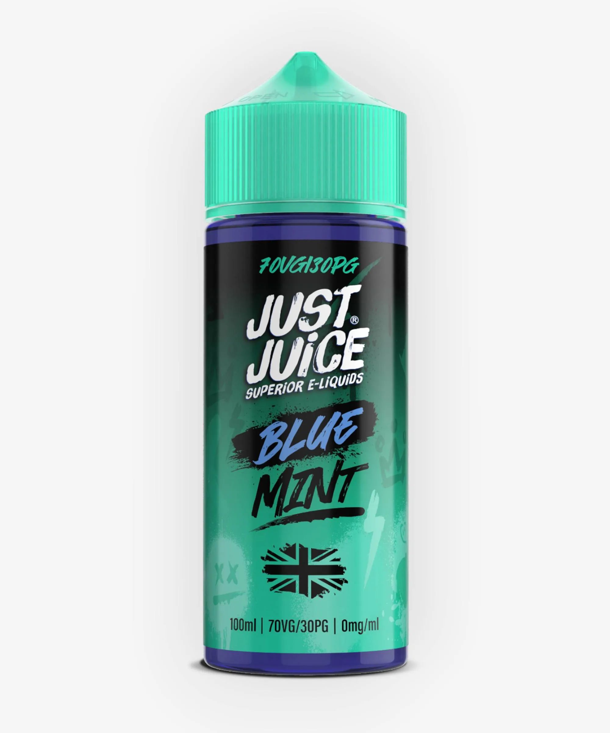 E-liquide Blue Mint 100 mL - Mint (Just Juice)