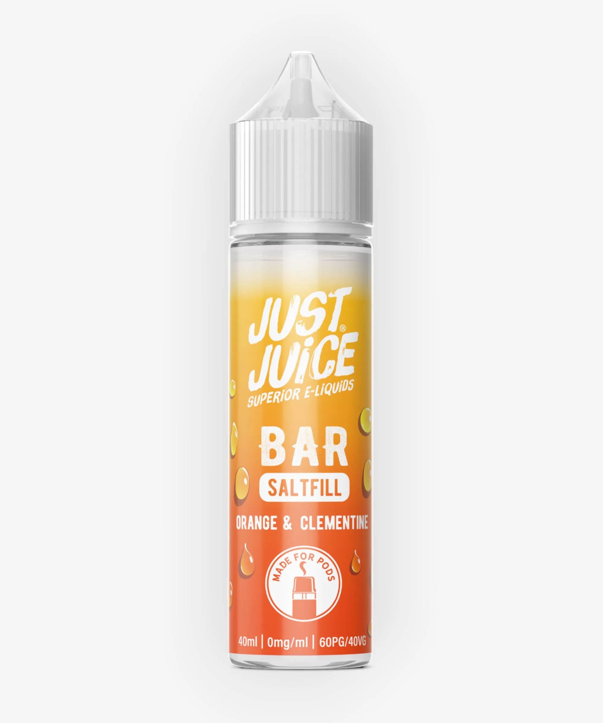 E-liquide Orange & Clementine 40 mL - Bar Saltfill (Just Juice)