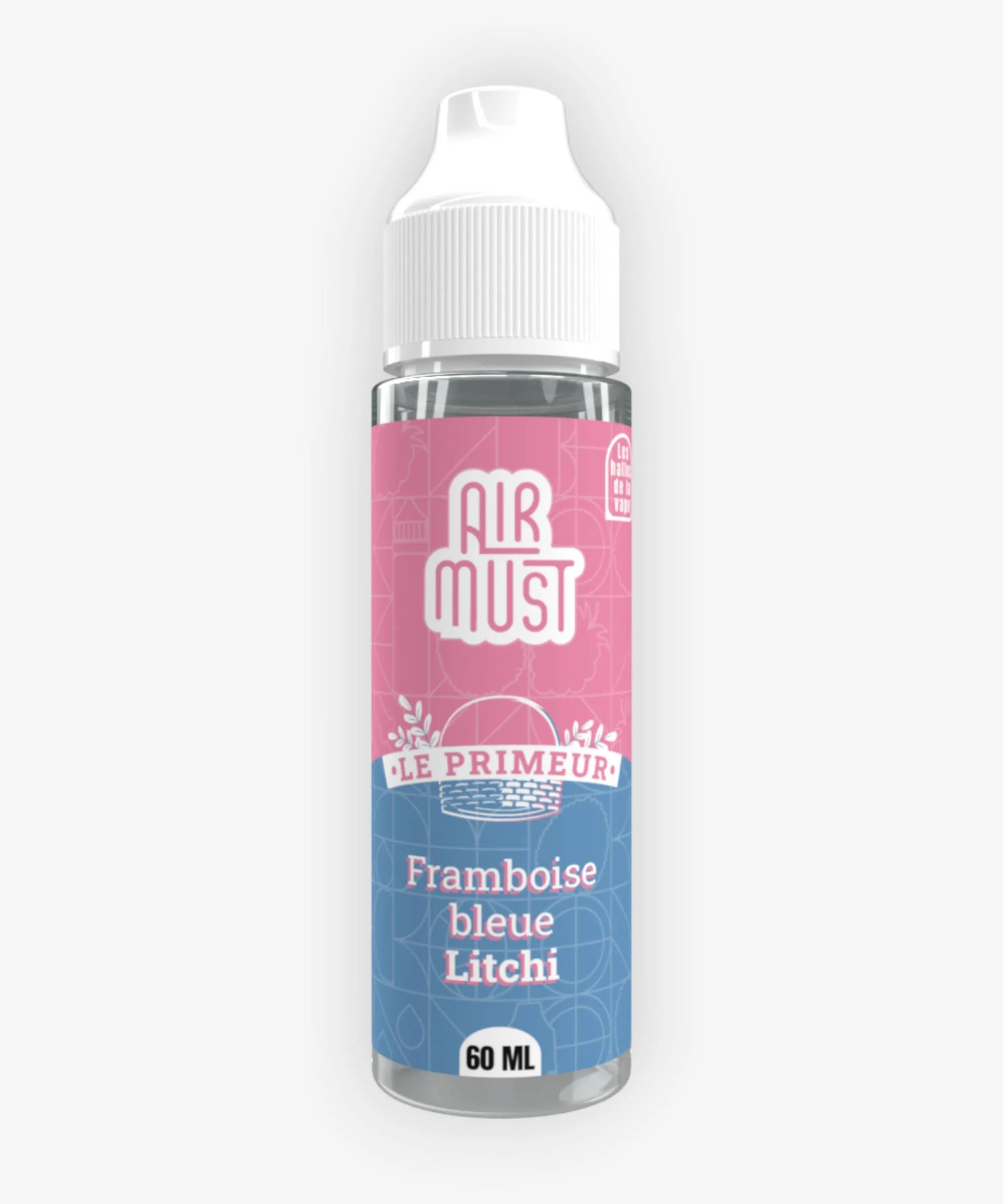 E-liquide Framboise Bleue Litchi 60 mL - Le Primeur Airmust — Airmust - Primeur