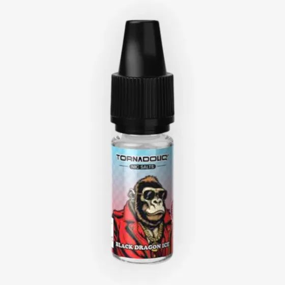 E-liquide Black Dragon Ice Nic Salts 10 mL - Tornadoliq Gobar