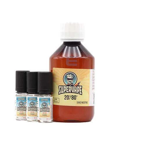 Pack DIY Easy2Mix 20/80 200 mL - Supervape