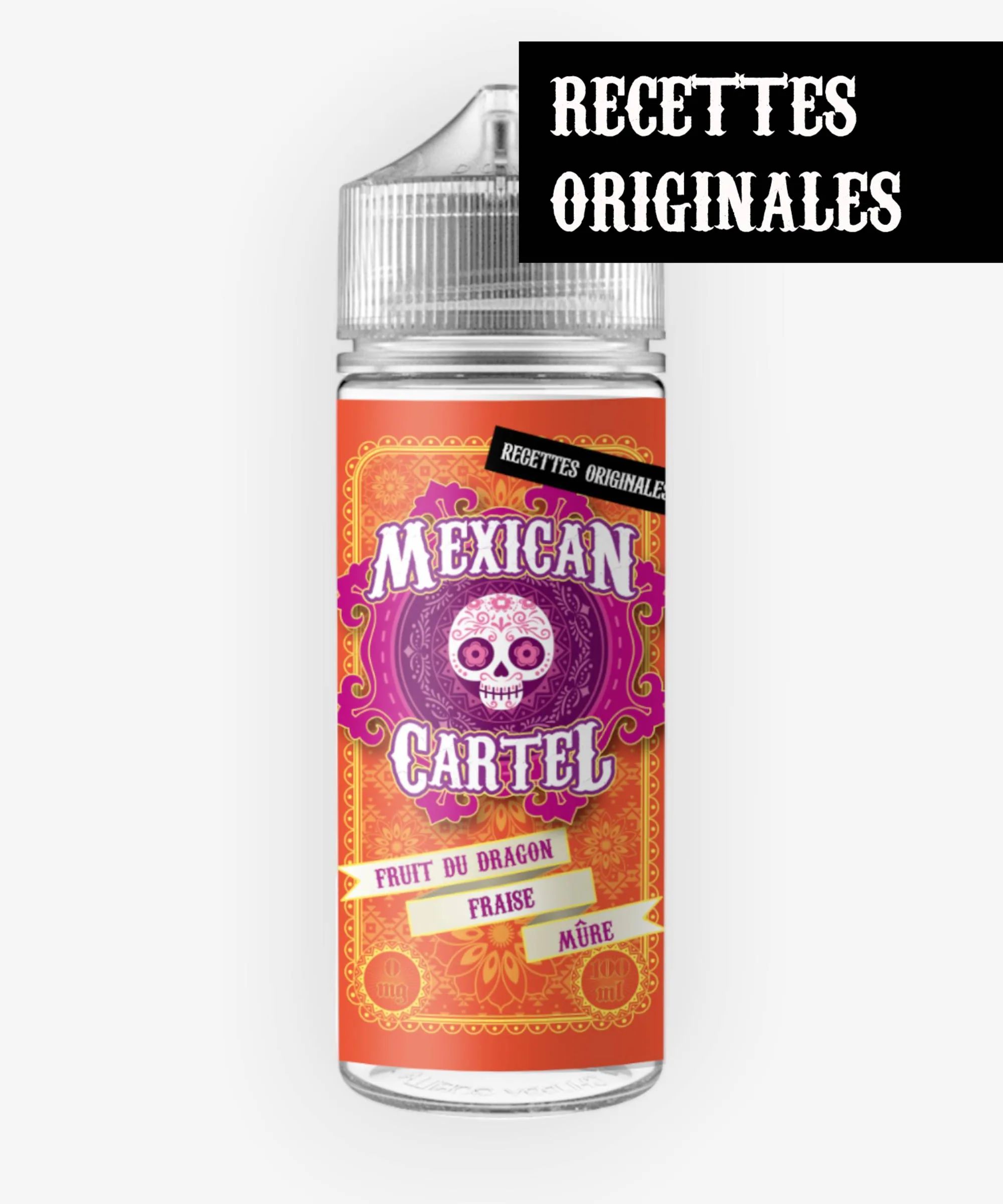 E-liquide Fruit du Dragon Fraise Mûre 100 mL - Mexican Cartel