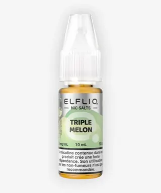 E-liquide Triple Melon Nic Salt 10 mL - Elfliq ElfBar — Elfbar - Elfliq