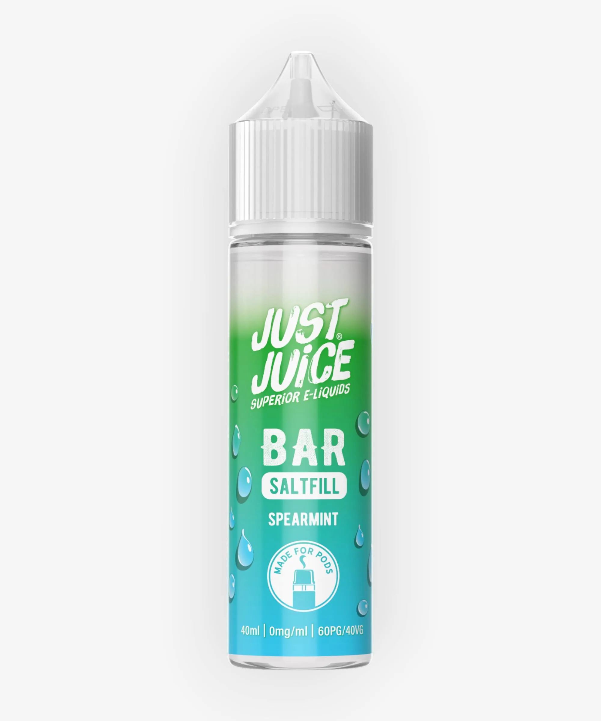 E-liquide Spearmint 40 mL - Bar Saltfill (Just Juice)
