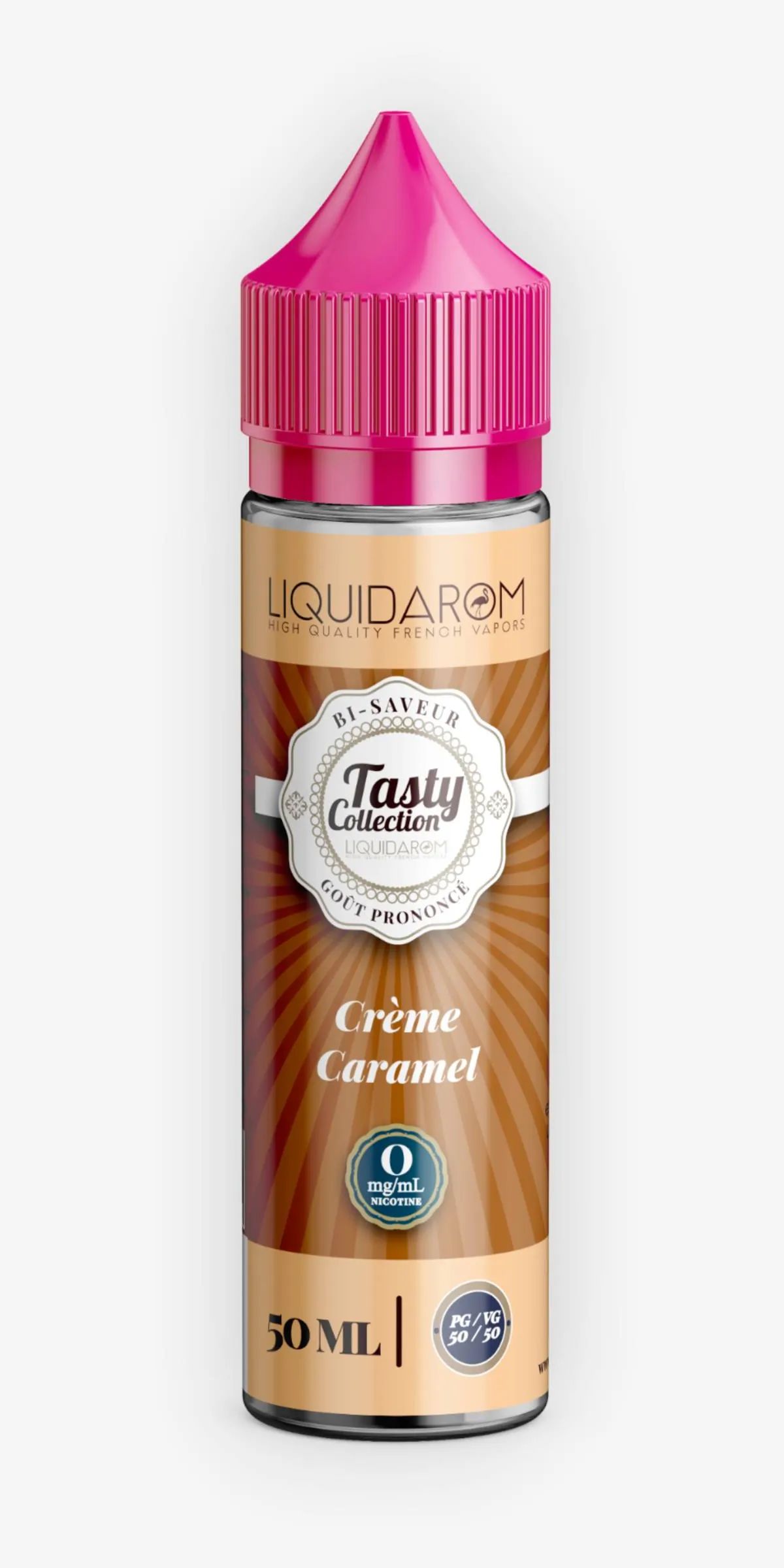 E-liquide Creme Caramel 50 mL - Tasty Collection Liquidarom — Liquidarom - Tasty Collection