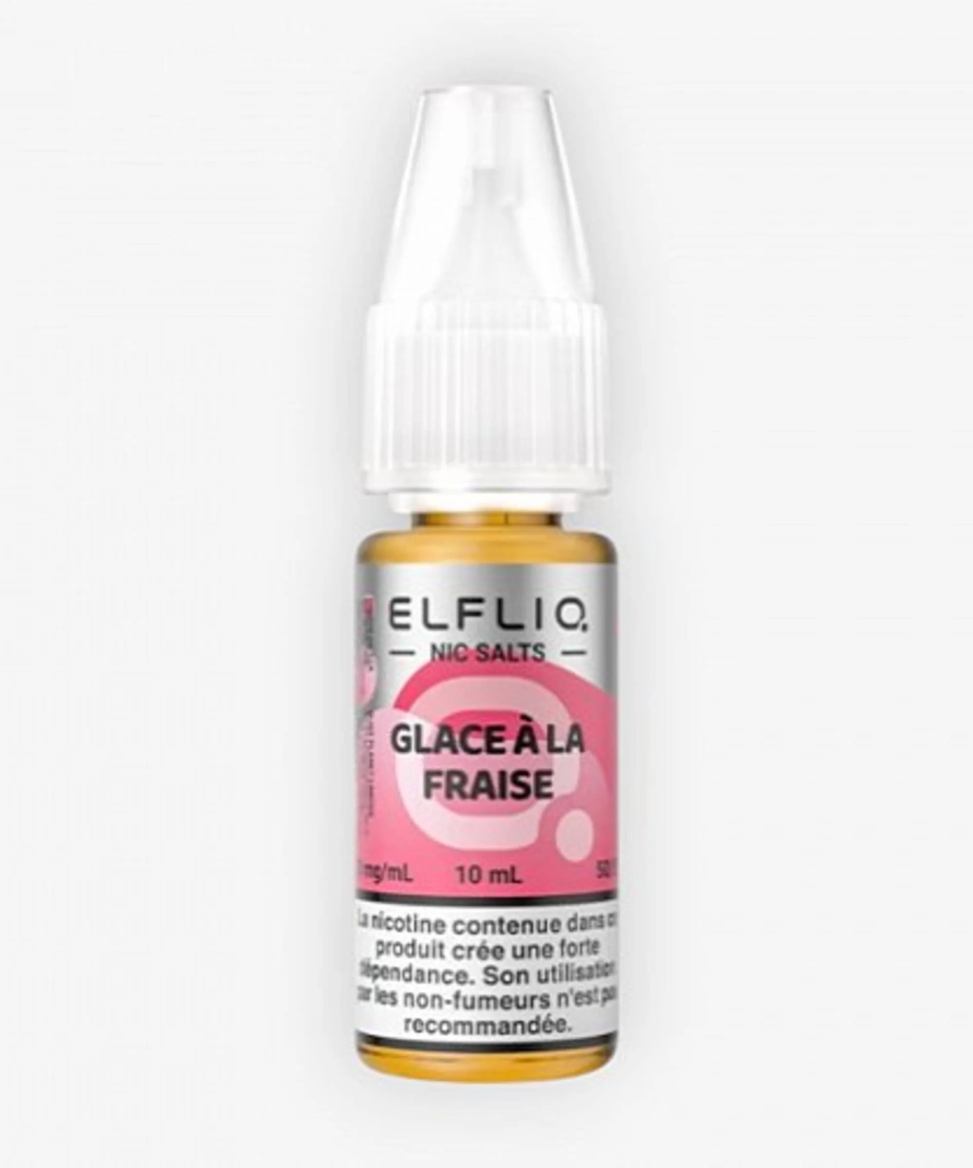 E-liquide Glace À La Fraise 10 mL - Elfliq ElfBar — Elfbar - Elfliq