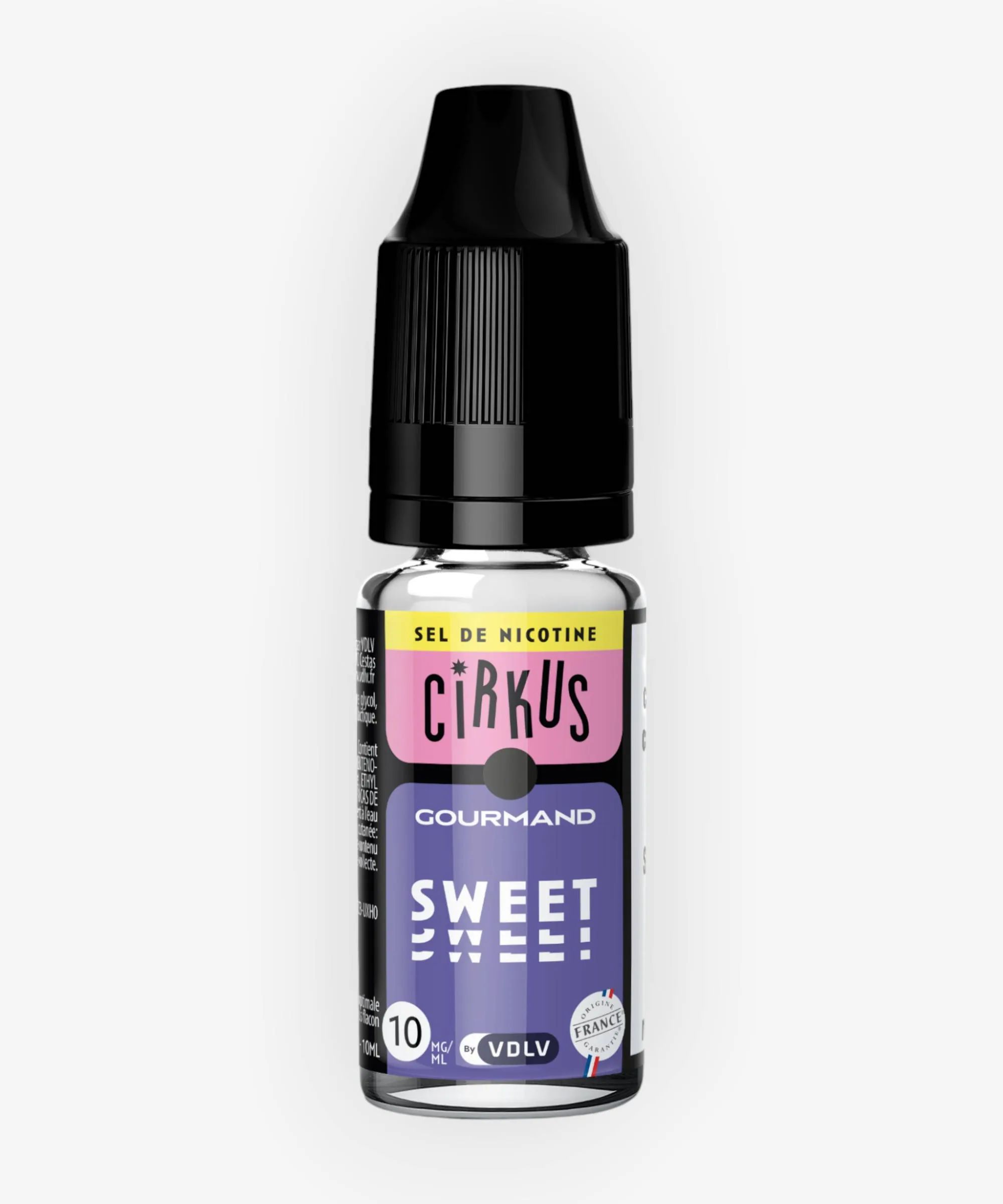 E-liquide Sweet Nic Salt 10 mL - Cirkus VDLV — VDLV - Cirkus