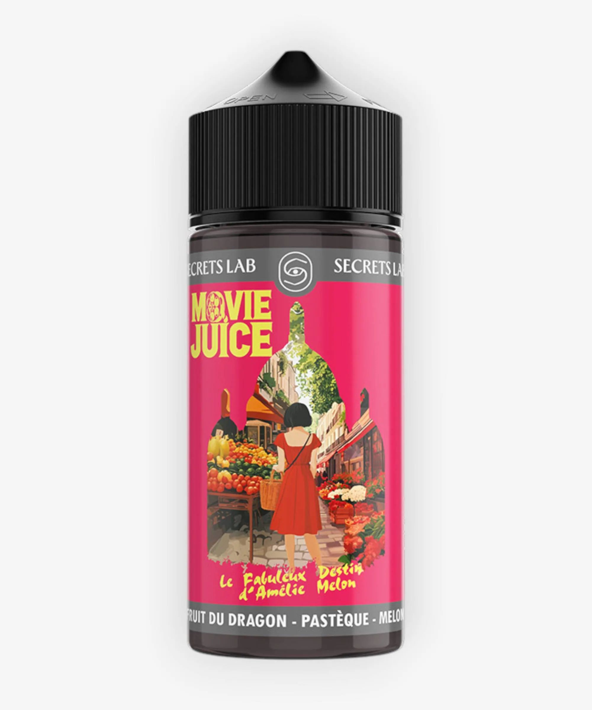 E-liquide Le Fabuleux Destin D' Amelie Melon 100 mL - Movie Juice