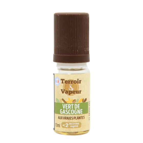E-liquide Vert De Gascogne 10 mL - Terroir & Vapeur