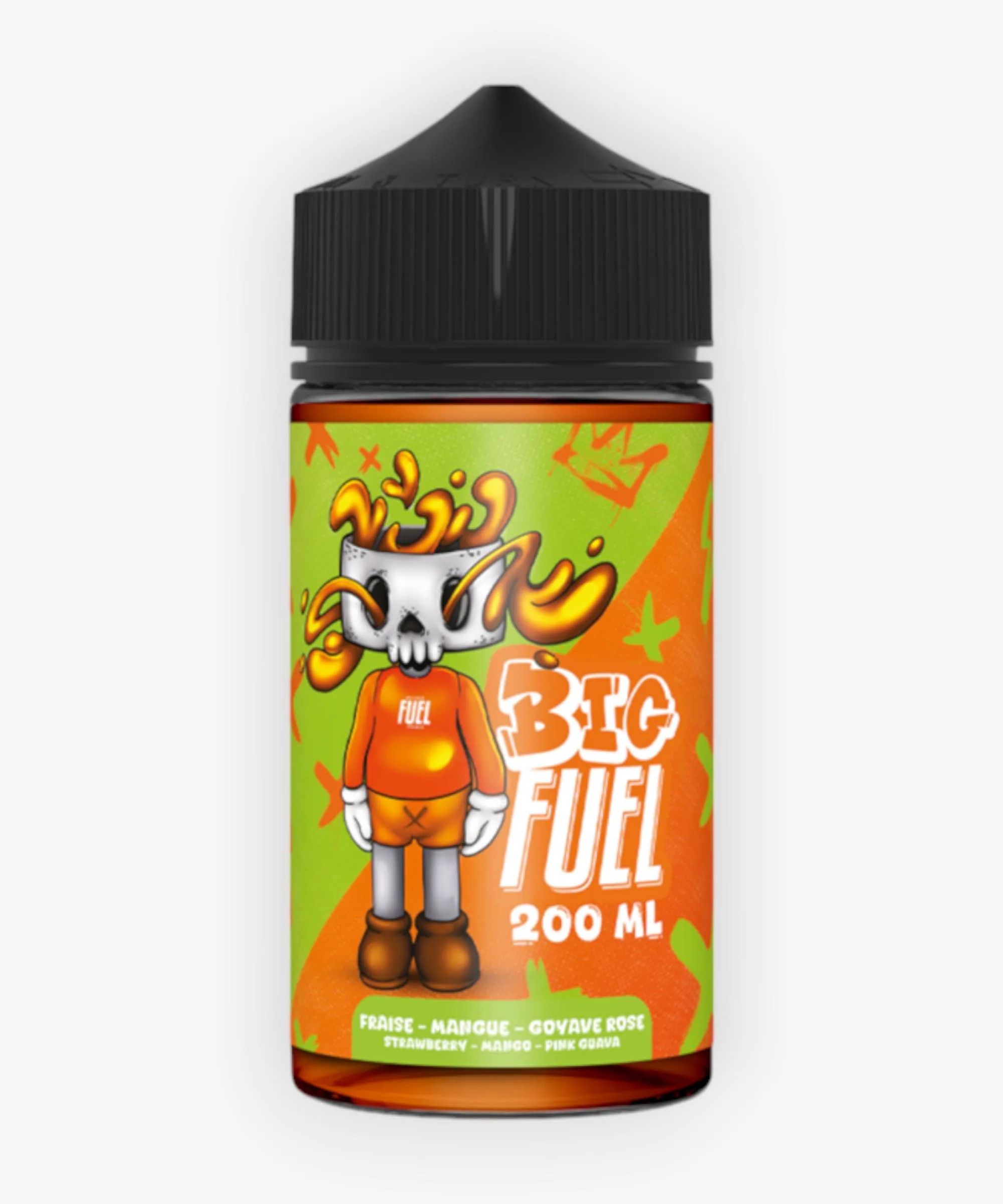 E-liquide Fraise Mangue Goyave Rose 200 mL - Big Fuel