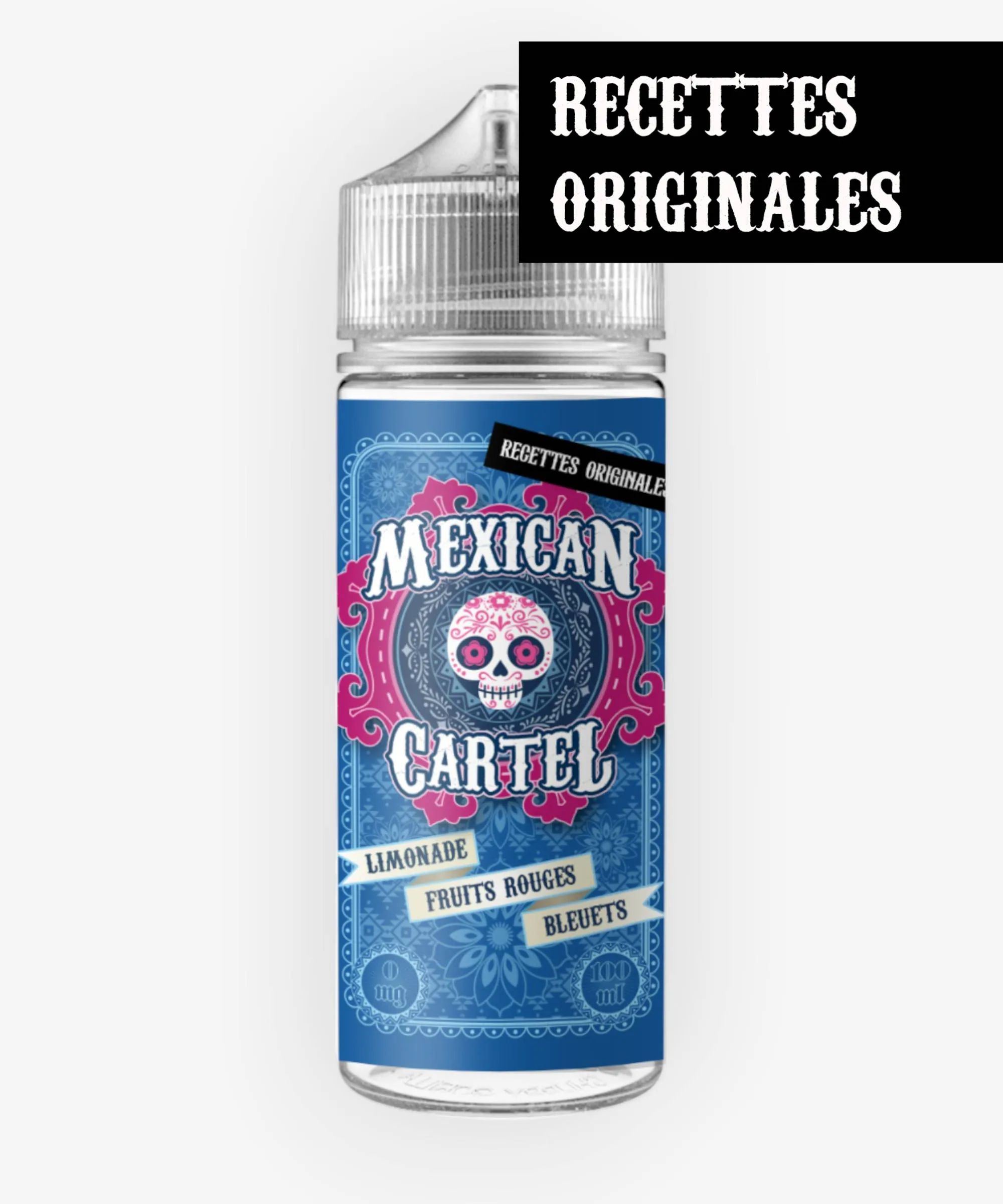 E-liquide Limonade Fruits Rouges Bleuets 100 mL - Mexican Cartel