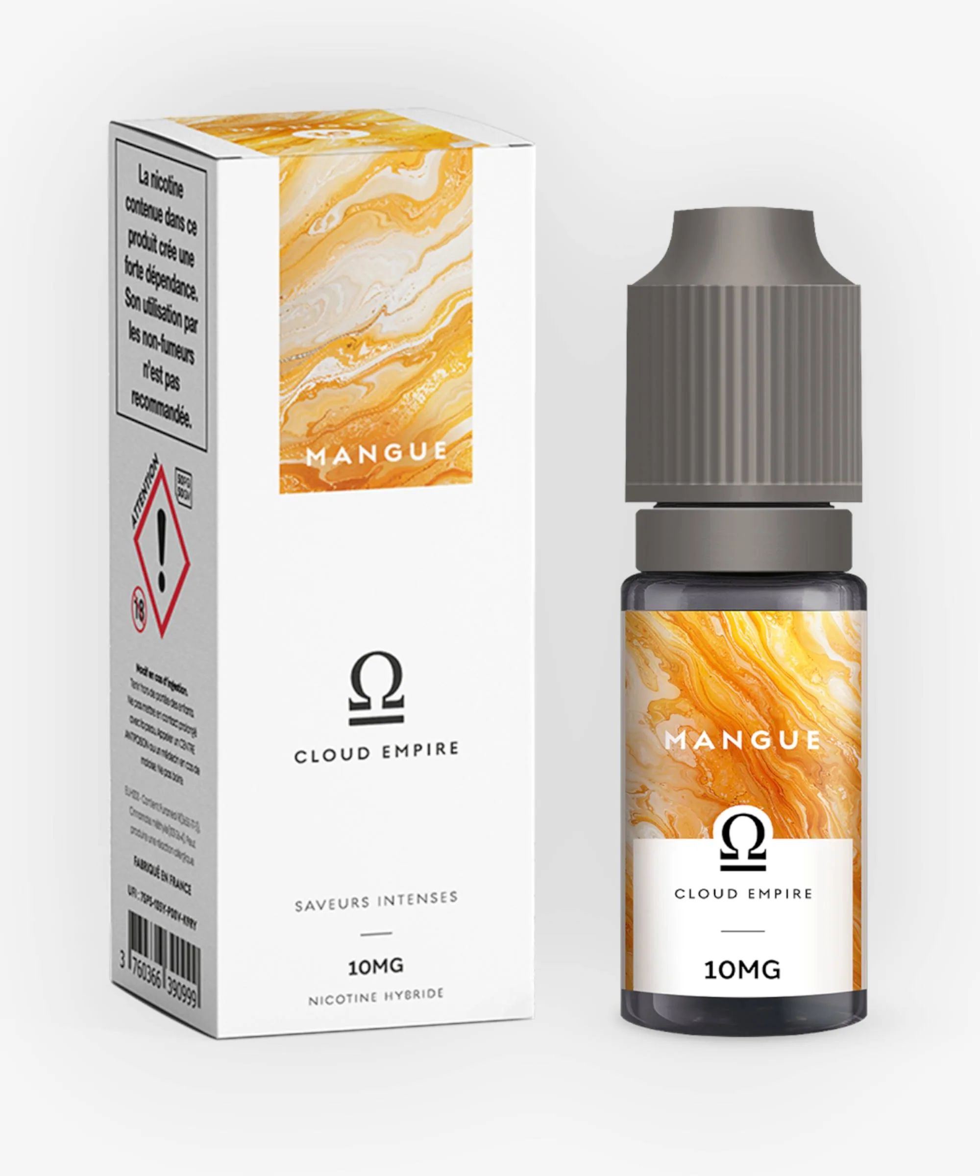 E-liquide Mangue Nic Salt Hybride 10 mL - Cloud Empire — The Fuu - Cloud Empire