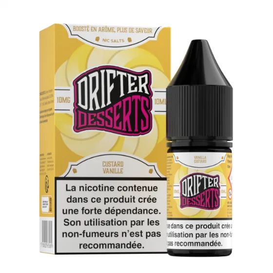 E-liquide Custard Vanille 10 mL - Drifter